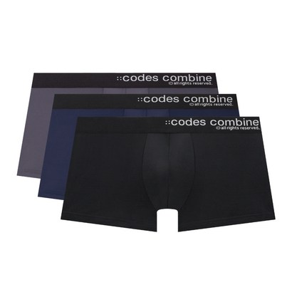 코데즈컴바인 이너웨어 빅로고 아웃밴드 드로즈 3PACK 리뷰후기