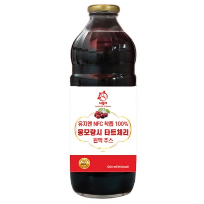 유지앤 NFC 착즙 몽모랑시 타트체리 원액 주스 1L 리뷰후기