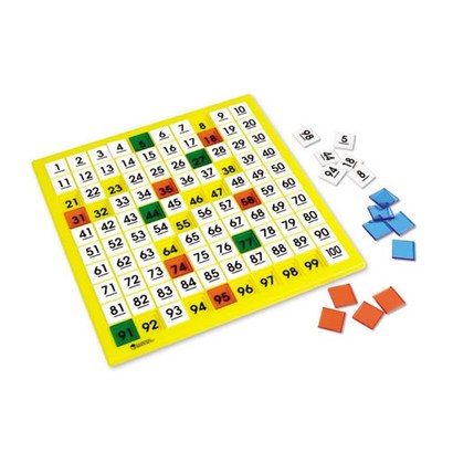 러닝리소스 1-100 수배열판 Learnin Resources Hundreds Nuber Board 리뷰후기