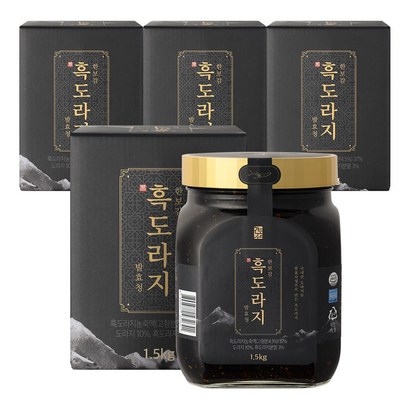 한보감 발효 흑도라지청 1
