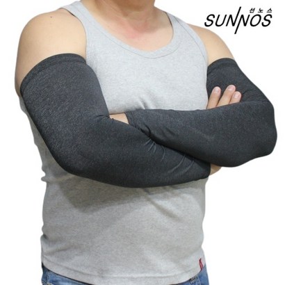 선노스 여름 쿨토시 일반남성사이즈빅사이즈까지 자외선차단 아이스 실리콘 밴드 팔토시