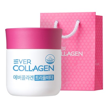 에버콜라겐 트리플비타 선물용 미니쇼핑백