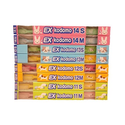 코도모칫솔 10EA 코모도 라이온 Kodoo