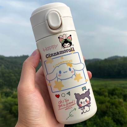 산리오 시나모 보온병 텀블러 캐릭터 300 450 304