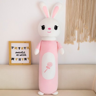 토끼 대형 안고자는 긴 베개 바디필로우 인형 침대쿠션