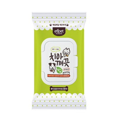 에티펫 치아깨끗 반려동물용 물티슈