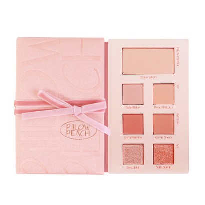 에스쁘아 2021 F/W 룩북 아이팔레트 필로우피치