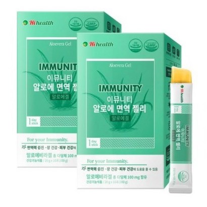 하이헬스 이뮤니티 알로에 면역 젤리