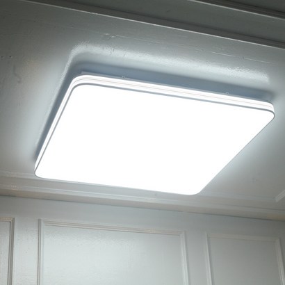 국산 120W ED 거실등 통판 710X710 사이즈 화이트 하이엔 120W 리뷰 후기