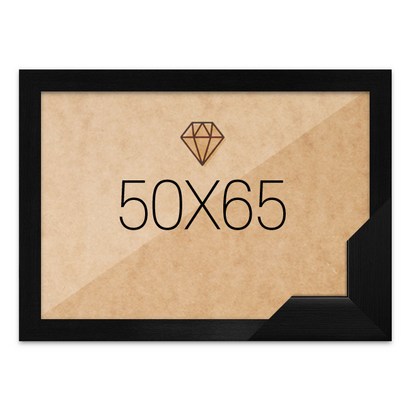보석십자수액자 50x65 고급형 우드 블랙