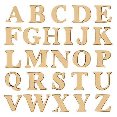 코알라주얼리 14K 알파벳 이니셜 A-Z 귀걸이 한쪽