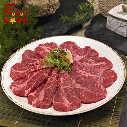 루루축산 부채살 구이용 500G 수입소고기 리뷰후기