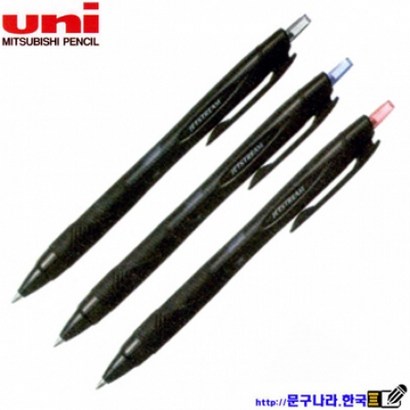 미쯔비시 볼펜 제트스트림 중성x10개 SXN-150 Uni JAAN