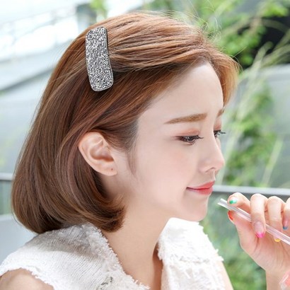 미스21 비즈스퀘어 헤어핀 머리핀 여성 여자 성인 포인트 데일리 예쁜 해어핀 hairin