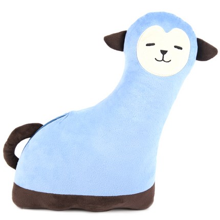 키두 허그돌라이트 안전벨트인형, 하늘, 1개