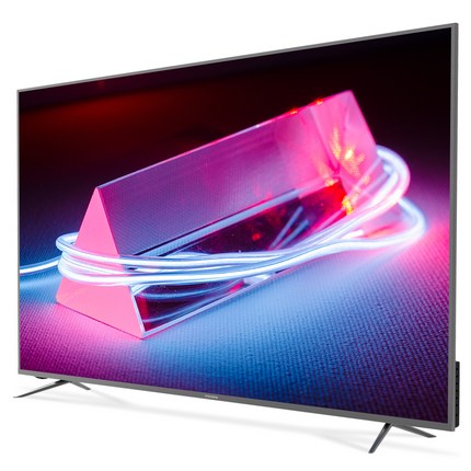 프리즘 4K UHD HDR TV 190.5cm PT750UD + HDMI 케이블, 스탠드형, 방문설치