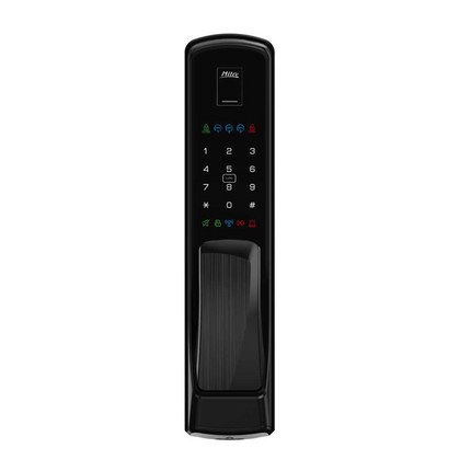 밀레 푸쉬풀 지문인식 도어락 K7-P70FS