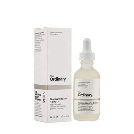 TheOrdinary 디오디너리 나이아신아마이드 아연 Niacinamide 10% + Zinc 1%, 60ml