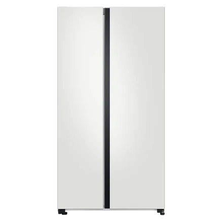 삼성전자 비스포크 852L 양문형 2도어 냉장고 정온 냉장 기술 AI 인버터 컴프레서 Wi-Fi 연결 트위스트 아이스메이커 방문설치 코타PCM 화이트 (RS84DB5002CW), RS84DB5002CW