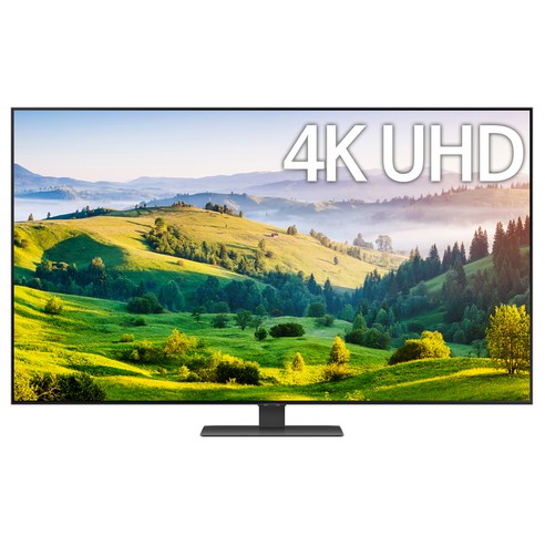 삼성전자 4K UHD QLED TV, 214cm(85인치), KQ85QA80AFXKR, 스탠드형, 방문설치