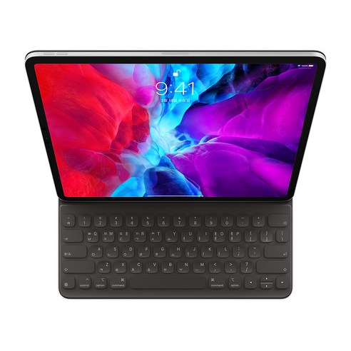 Apple 태블릿PC Smart Keyboard Folio 케이스 Korean MXNL2KH/A, 혼합색상