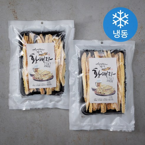 해그린푸드 황태자 구운 순살 스틱 (냉동), 150g, 2개