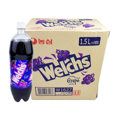 웰치 그레이프 15L 6입 리뷰후기