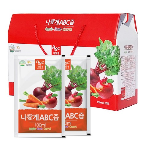 나애게 ABC즙 프리미엄 사과 레드 비트 당근 건강 즙 주스 리뷰후기