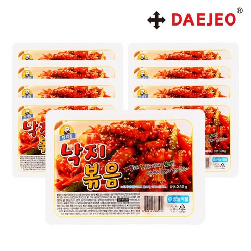 임꺽정 낙지볶음 X 10개 묶음 매운낙지볶음 반찬 리뷰후기