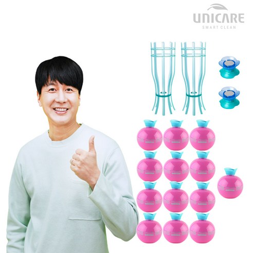 유니케어 액체형 자동 변기세정제 13볼 리뷰후기