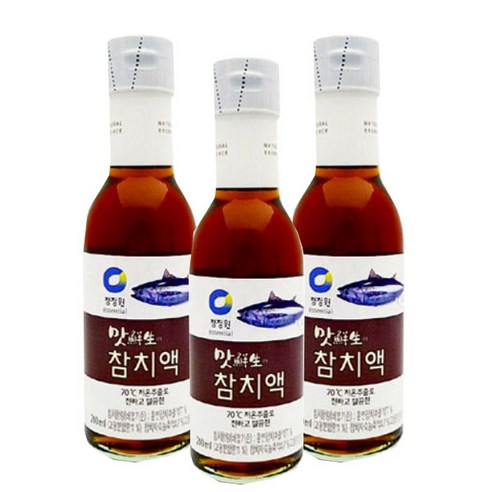 A-A@ 청정원 맛선생 참치액 멸치다시다 액젓 참치육수 국물맛내기 육수 리뷰 후기
