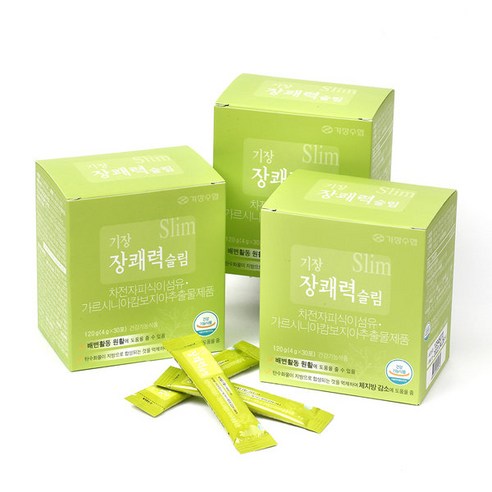 기장 장쾌력 슬림 6주분 차전자피 식이섬유 리뷰후기