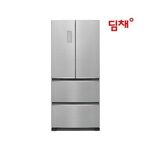 위니아딤채 스탠드형 4도어 김치냉장고 모슬린 실버 WDQ48ERNS 리뷰 후기