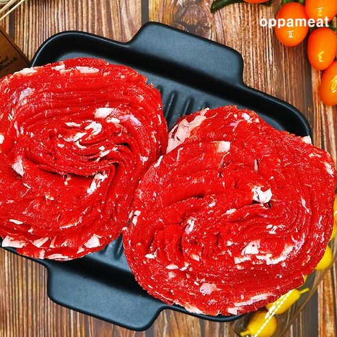 오빠미트 국내산 소고기 불고기 샤브샤브 육우 웰빙고기 리뷰 후기