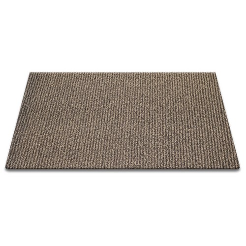 순수 코일 현관매트 120 x 120 cm 두께 20mm, 베이지 + 브라운, 1개