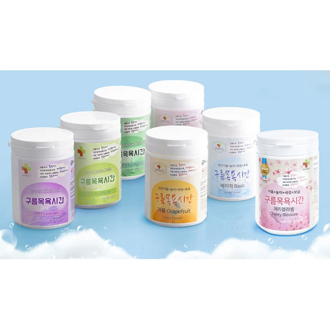 미스플러스 구름목욕시간 유아 입욕제 유칼립투스향, 500g, 1개