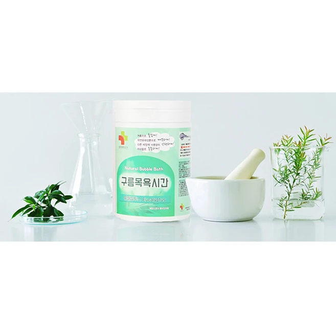미스플러스 구름목욕시간 유아 입욕제 유칼립투스향, 500g, 1개