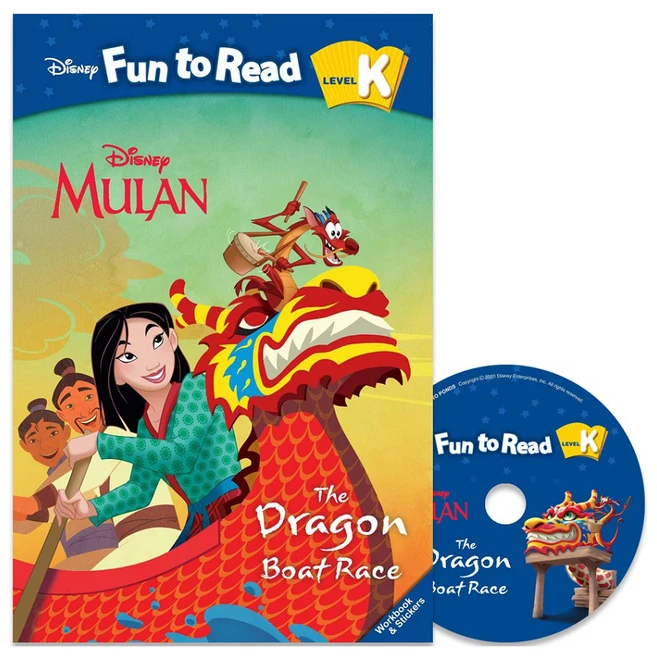 Disney FTR Set K 14 The Dragon Boat Race Mulan, 투판즈