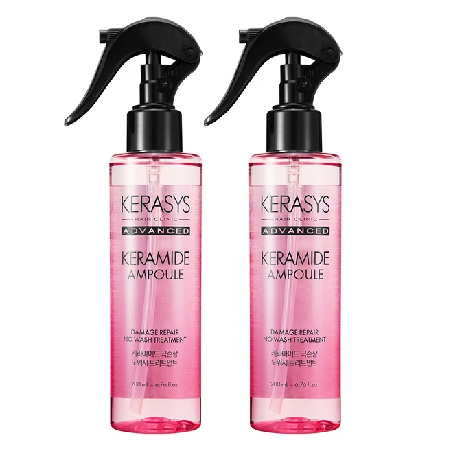케라시스 케라마이드 극손상 노워시 트리트먼트, 2개, 200ml
