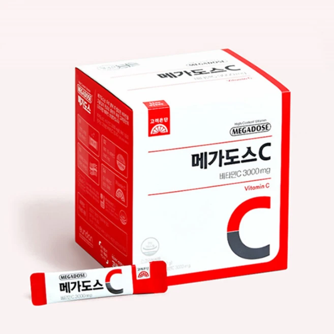 메가도스 비타민C 3000mg, 180g, 2개