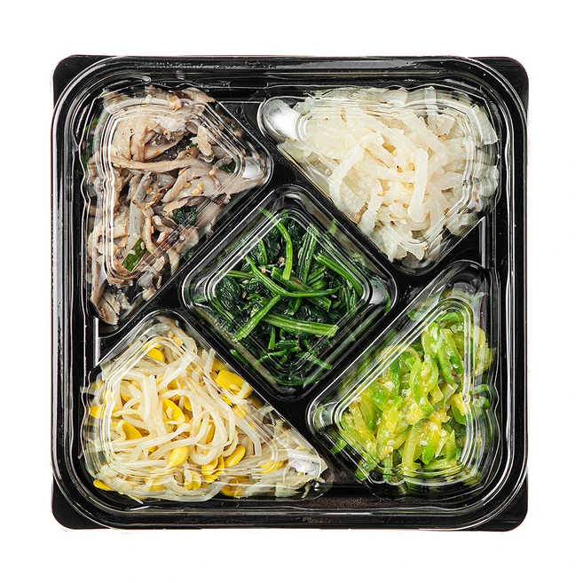 정미경키친 나물 비빔밥용 나물 5종 세트 300g, 2세트