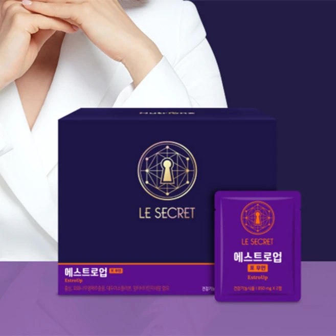 르시크릿 에스트로업 영양제, 100정, 2개