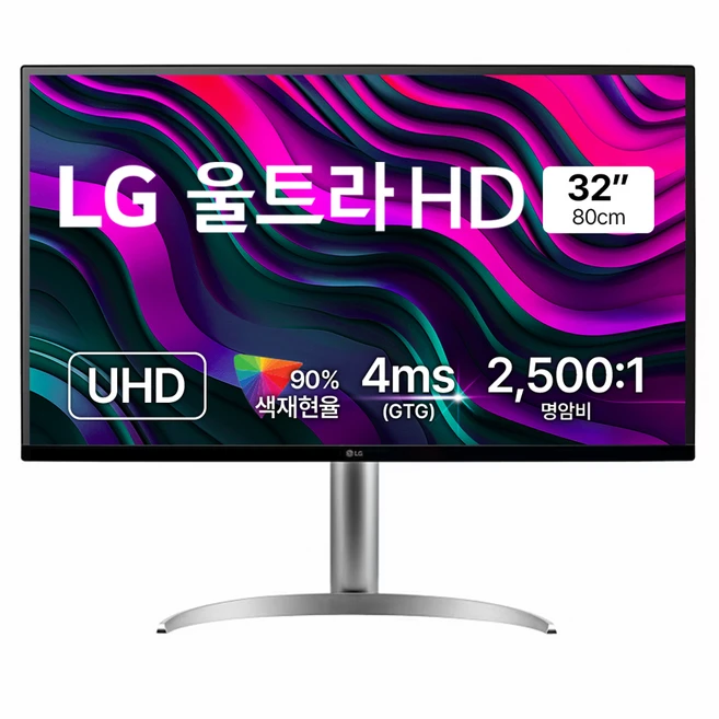 LG전자 4K UHD 울트라 모니터, 80cm, 32UQ750P