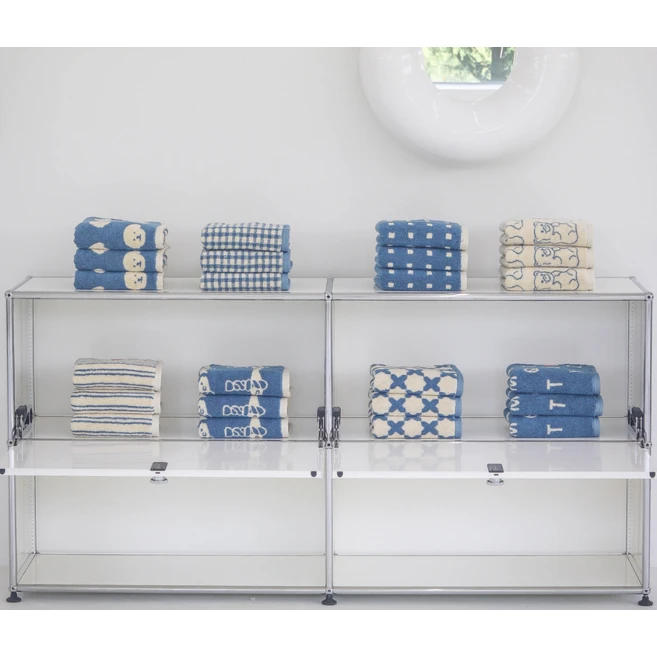 메종드코튼 BLUEY 타월 190g 40수 면사 3종 선물세트 + 쇼핑백, 젤리블루 + 마이퍼베이지비숑 + 깅엉체크, 1세트