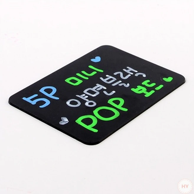 SC 미니 양면 블랙보드 POP보드 블랙보드판 안내판 매장안내판 5개입, 소