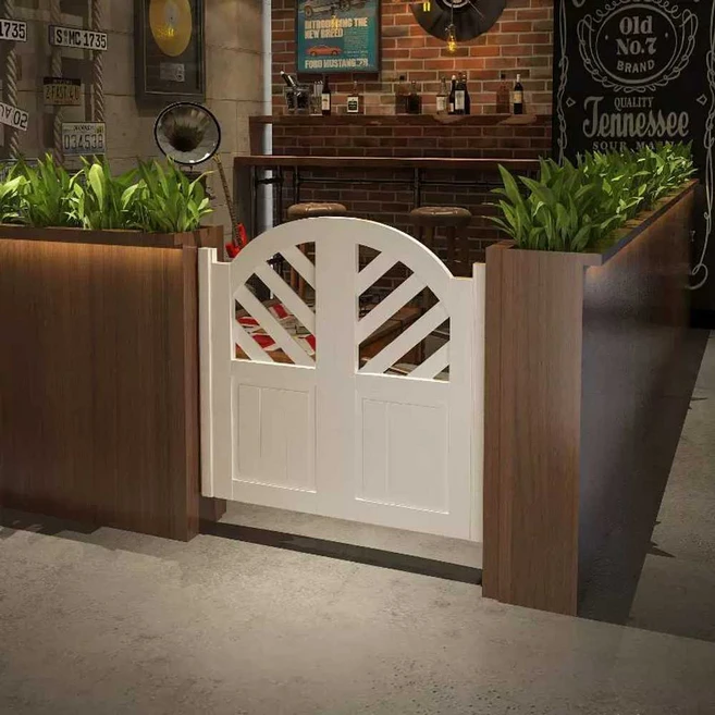 한행 우드중문 안전문 초슬림 방문용 주방문 미닫이문 맞춤, 주방칸막이 폭 120 높이 90, 1개