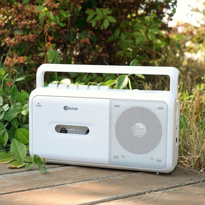 아남 포터블 라디오 카세트, A-35, 흰색