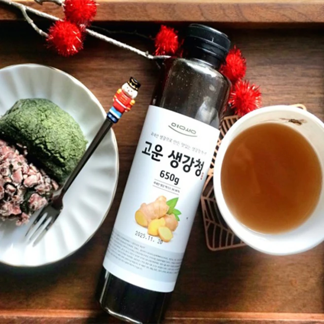 국내산 진한 고운 생강청 650ml 1200ml, 고운 생각청 1200ml, 1개