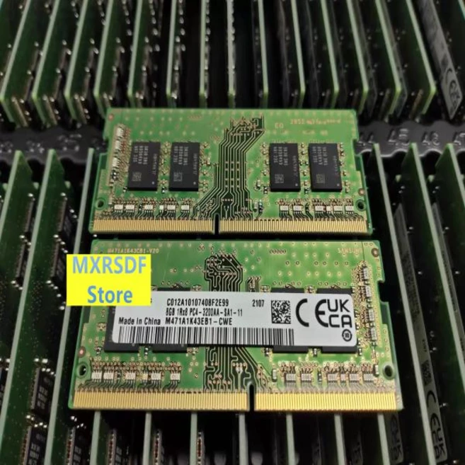 노트북 메모리 M471A1K43EB1-CWE 삼성 1RX8 PC4-3200AA-SA1-11 DDR4 1, 1개