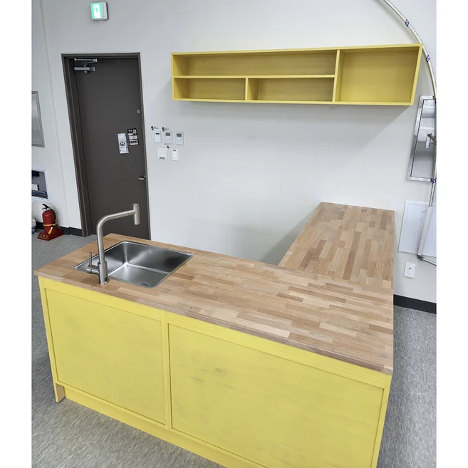 원목싱크대 2400 하부장 주문제작, 1개